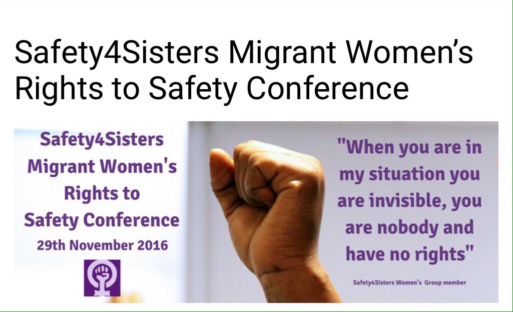 Safety4Sisters (@safety4sisters) on Twitter photo Some inspirational speakers at today's conference including S4S very own Sandhya & Vicky. Thanks to <a href="/SBSisters/">Southall Black Sisters</a> @PICUM_post <a href="/WASTCampaigning/">WAST Manchester</a> Some inspirational speakers at today's conference including S4S very own Sandhya & Vicky. Thanks to <a href="/SBSisters/">Southall Black Sisters</a> @PICUM_post <a href="/WASTCampaigning/">WAST Manchester</a>