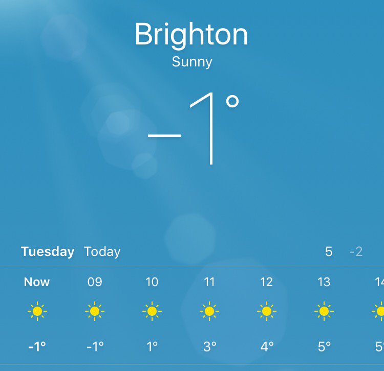 CarpetsBrighton's tweet photo. Do temperatures like this make you dream of a warm, deep pile carpet under your feet in the mornings? Get in touch for a quote 01273 620571 https://t.co/QvvPvmfrRy