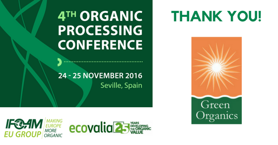 OrganicsEurope's tweet photo. Thank you, @JanGroen4, for making the 4th #Organic Processing Conference a success! 
#4OPC @IFOAMEU @Ecovalia https://t.co/Uj5rBmQGNw