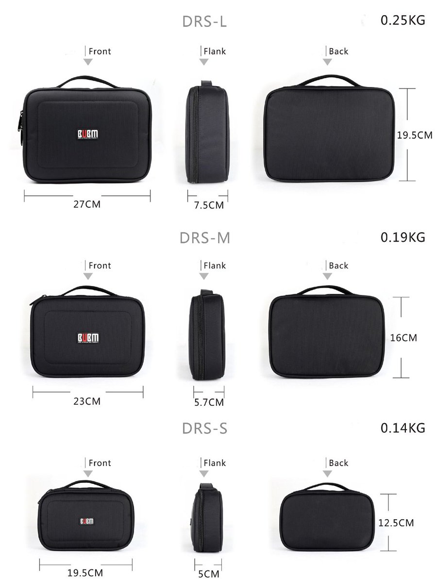 KingofFlash's tweet photo. 3 x BUBM MULTIPLE FUNCTION ACCESSORIES STORAGE CARRY BAG CASE USB cable memory card power cord battery storage https://t.co/qiTHzNCZXd