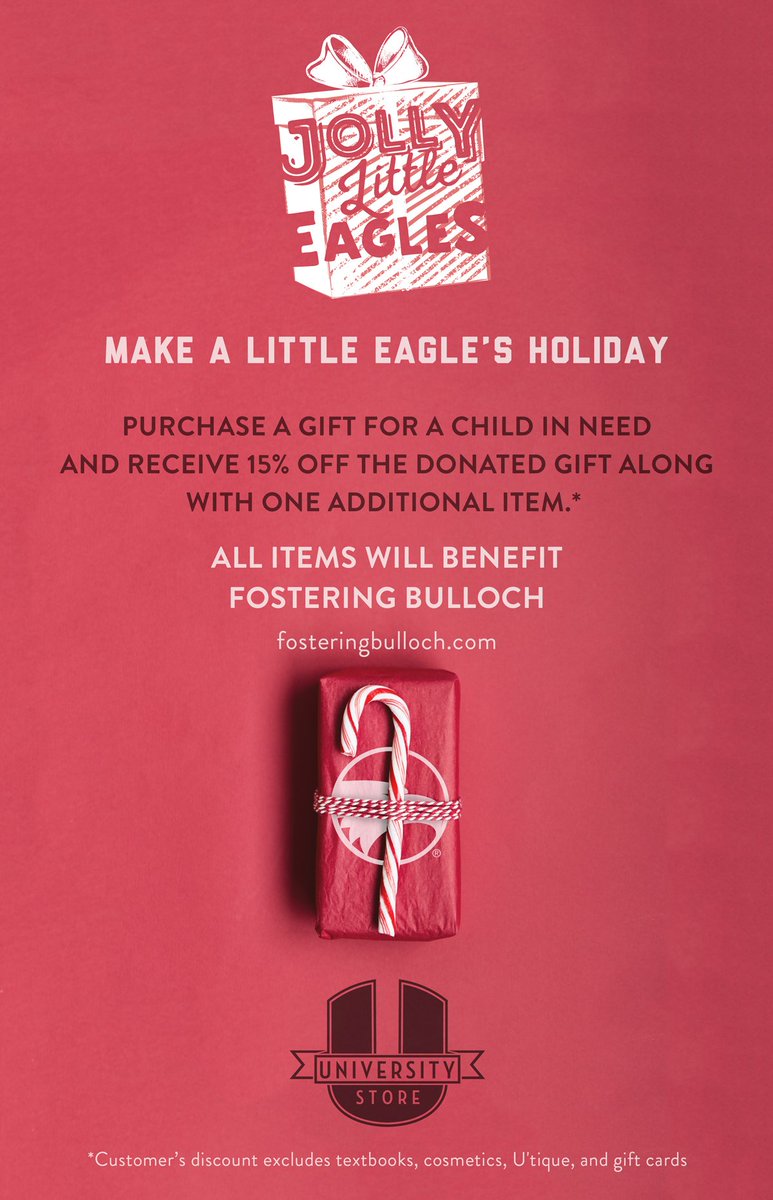 GeorgiaSouthern's tweet photo. RT @gsustore: In honor of #NationalDayofGiving, give a gift &amp; get a discount in return! Promotion runs thruDec.16 https://t.co/JS2dYRUtJu