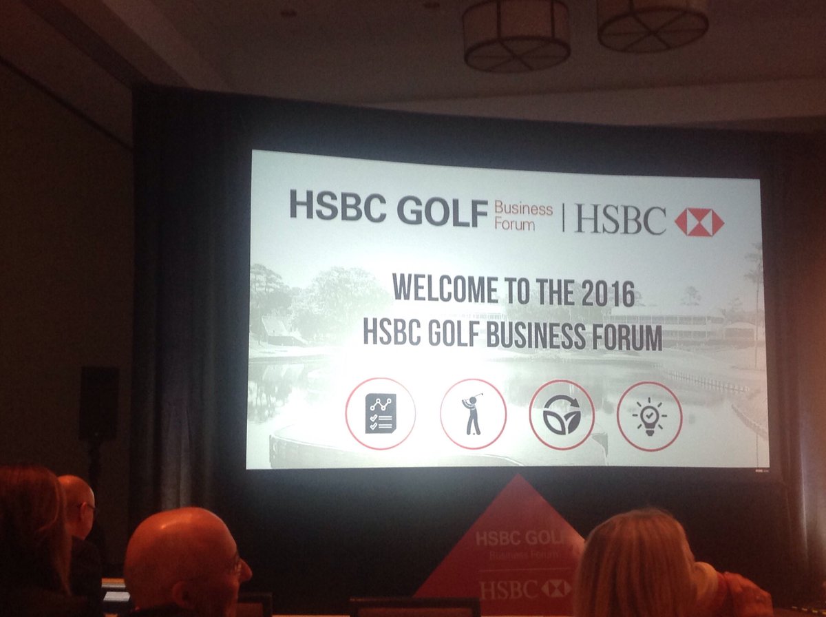 MetricsFirst's tweet image. Kick off to the 2016 HSBC Golf Business Forum @_GolfBusiness