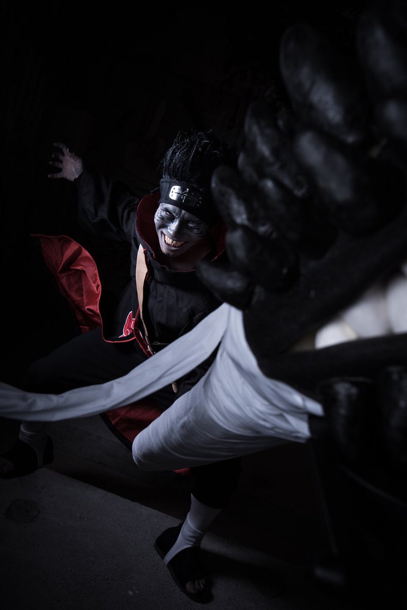 Zackey Naruto 暁 霧隠れの怪人 干柿鬼鮫 この大刀 鮫肌 は私しか認めない 撮影 アキラさん Hakutaku091 大刀鮫肌作成 風守マサムネさん