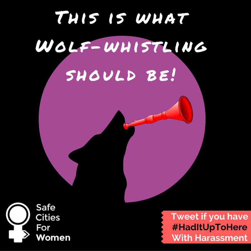Actionaid_Ire's tweet image. The only purpose of wolf whistling is to embarrass, degrade and to intimidate #hadituptohere