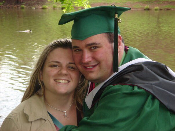 thinkbio_cas's tweet photo. #RUGivingDay #RutgersSPH employee ten years ago oh how young we were! ken's graduation from cook https://t.co/sTUVhI20gR