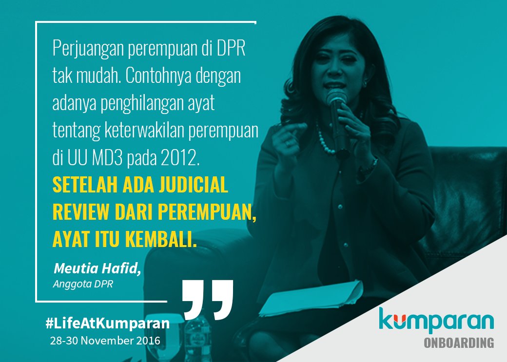 kumparan's tweet photo. Perempuan-perempuan perkasa dan kutipan inspiratif @NajwaShihab @grace_nat @meutya_hafid dan @arzeti_bilbina #LifeAtKumparan #Kumparan https://t.co/BRvhPie82z