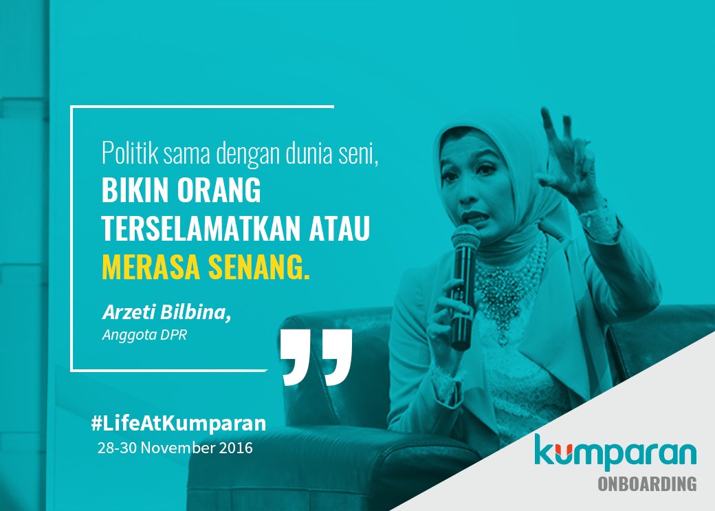 kumparan's tweet photo. Perempuan-perempuan perkasa dan kutipan inspiratif @NajwaShihab @grace_nat @meutya_hafid dan @arzeti_bilbina #LifeAtKumparan #Kumparan https://t.co/BRvhPie82z