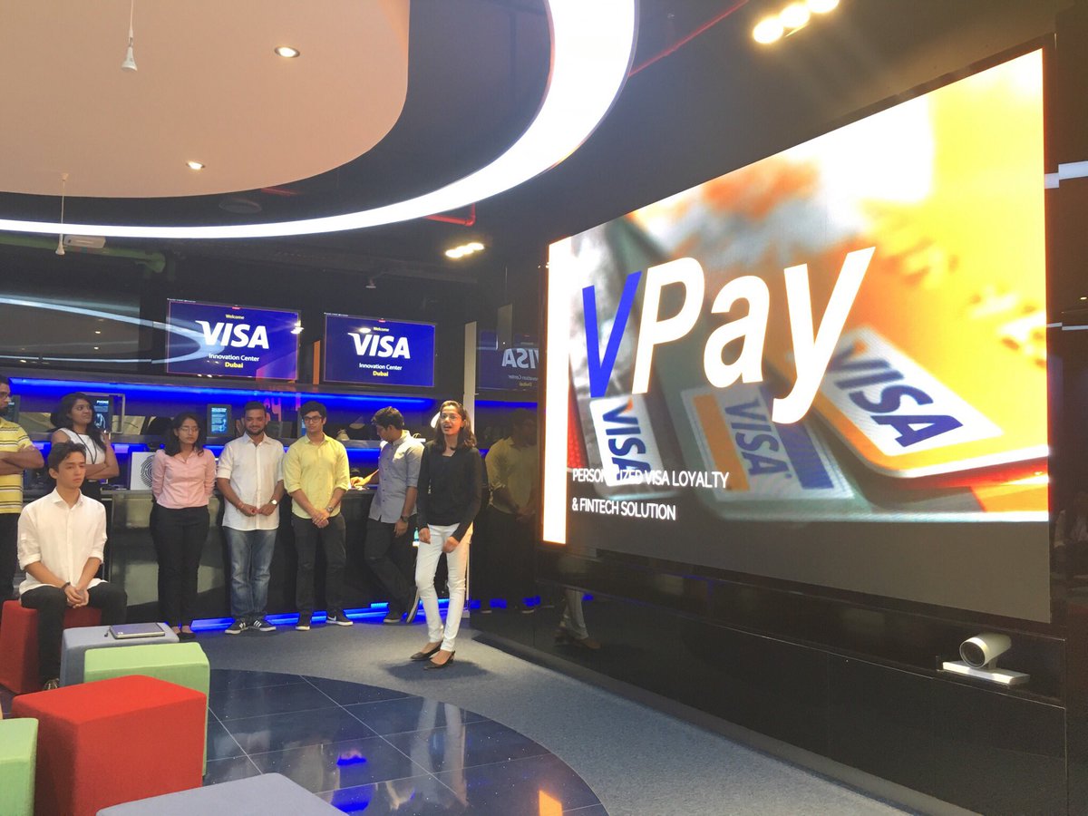 AngelHack's tweet photo. Awesome demo day w/ the winners of #buildwithvisa digital payments #hackathon at @Visamiddleeast innovation space! https://t.co/e2B2TlkMrf