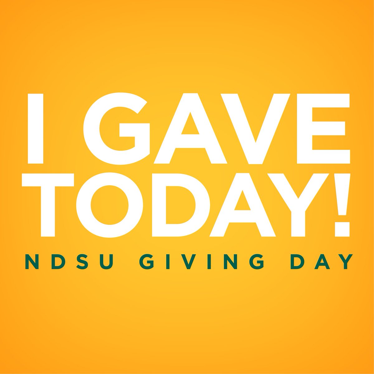 NDSU's tweet photo. When you #Give2NDSU for #GivingTuesday, change your Twitter profile picture to one of these images. #NDSUtrue https://t.co/Fr7GP27JaD