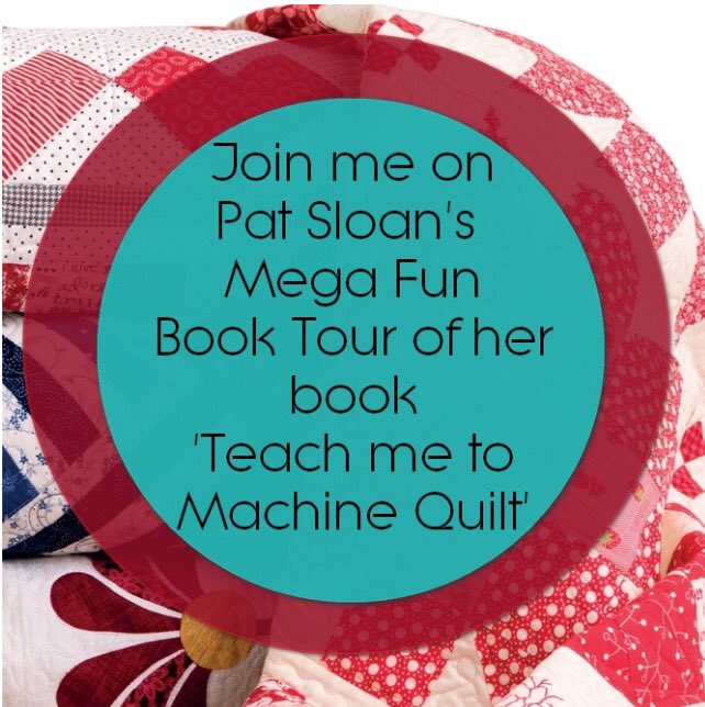 aurifil's tweet photo. Join us on @QuilterPatSloan's #Megafunbooktour in celebration of #TeachMeToMachineQuilt! https://t.co/dOd612QnLR #Aurifil #Giveaway https://t.co/IPp1owfogi