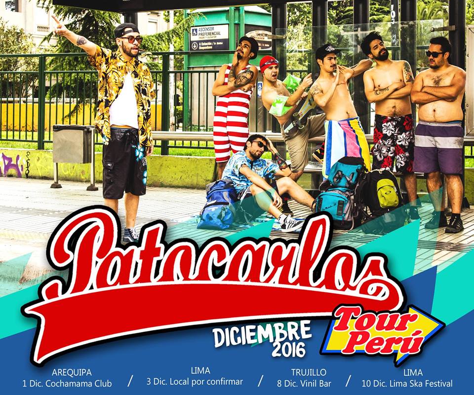 y nos fuimos a Perú llegaremos el #1Diciembre a #Arequipa se nos viene hermoso y cargado de riff!!!