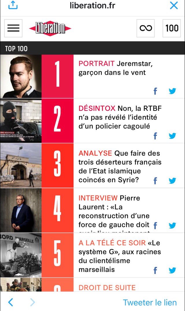 SilentSwan's tweet photo. Le portrait de @JEREMSTAR dans LIBÉRATION est l'article le plus lu sur le site de @libe 😵 https://t.co/B3Zs1DG0w2