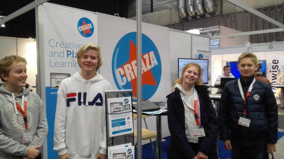 OmbergVibeke's tweet photo. Det var en knall dag med elevene på @settdagene! Elevene viste lærerne hvordan de samskriver i et tankekart i #Creaza! https://t.co/578OCuOjJB