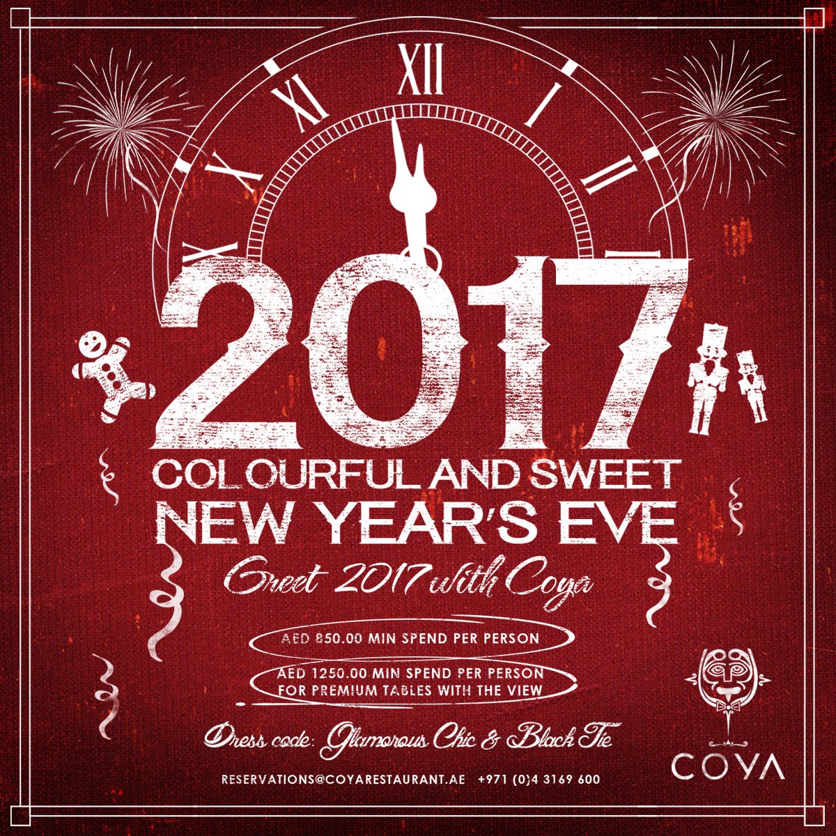 Celebrate NYE at COYA! #Mydubai #Dxb #nye