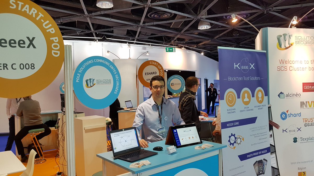 We are waiting for you @TRUSTECH_Event LERINS C008 ! #blockchain #CyberSecurity #TrustedDocument @Pole_SCS @CLUSIRPACA @CIPMed @AMFrenchTech