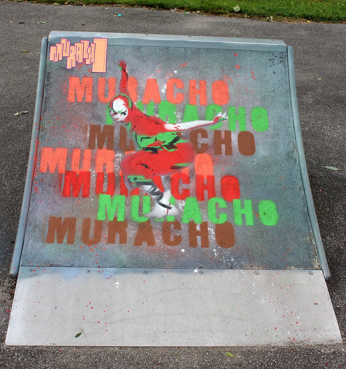 AMuracho's tweet photo. @AMuracho #muracho #graffiti #urbanart #StreetArt #Skateramp #Ramp #kicker #skateboarding #typography
https://t.co/s0gpWbbxhJ https://t.co/sqTbD8477b