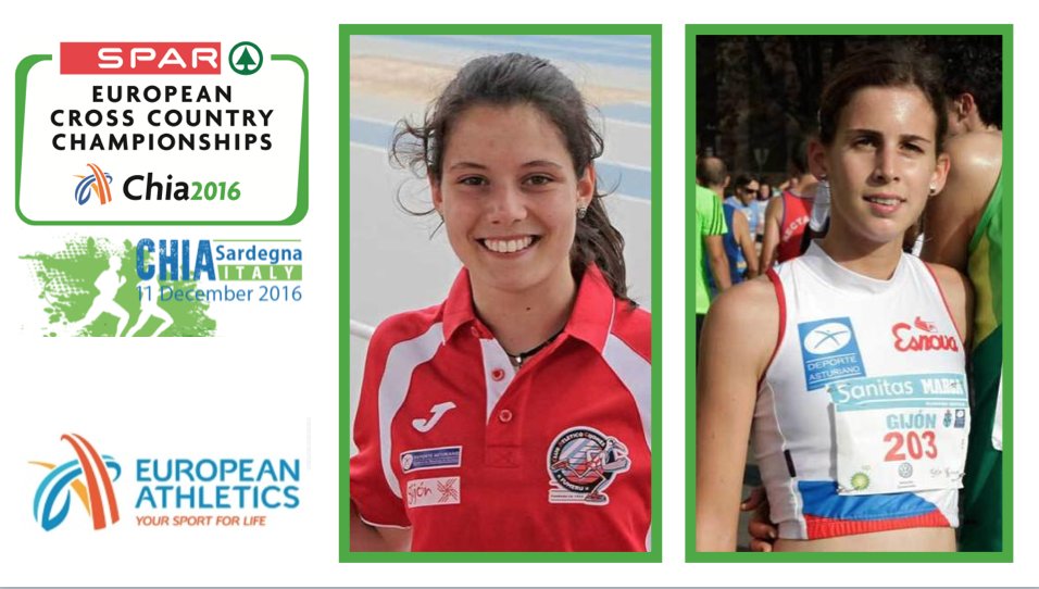 PDMGijon's tweet photo. Paula e Isabel, dos atletas gijonesas al 23.º Campeonato de Europa de Campo a Través de Chia (Italia) el DOM11DIC |https://t.co/nGKfrlgex1 https://t.co/ZuejsaR4Zf