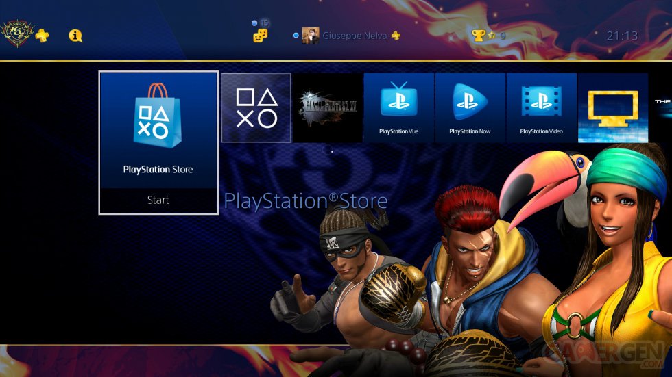 basgrospoing's tweet photo. Et puis SNK offre des thèmes cool sur PS4. 
Les gars ne sont pas des crevards!

#CapcomVSSnk https://t.co/BAy0C0akpW