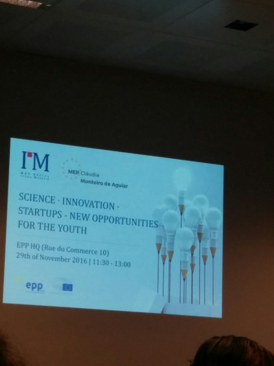 HUKICRO's tweet photo. [Conference] #Science #innovation #startups is there a bright future for #EU ? https://t.co/WiNMaThert