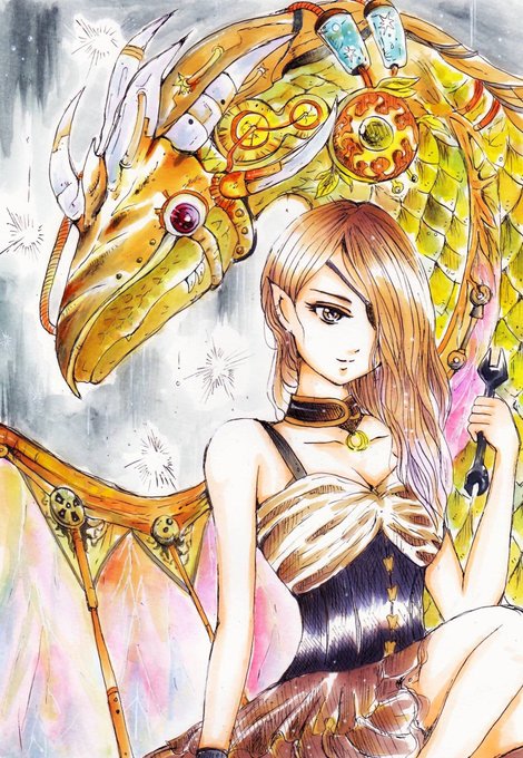ダークファンタジーのtwitterイラスト検索結果 古い順