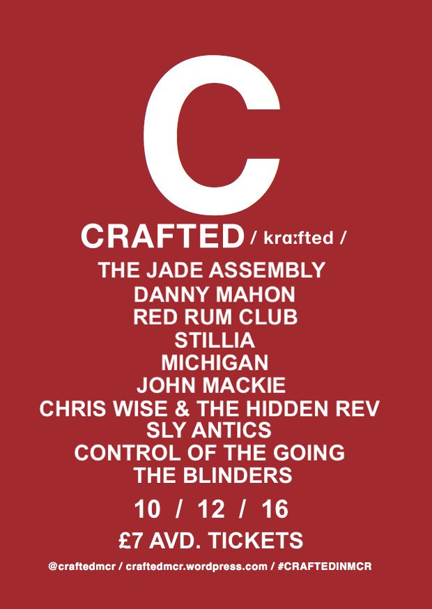CraftedMCR's tweet photo. FOOD 🌭 BEER 🍻 MUSIC 🎸

What a musical treat we have for you on 10/12. Manchester's finest #newmusic.

Tickets: https://t.co/hc7fOg7bs2 https://t.co/9Y3jAX1Frl