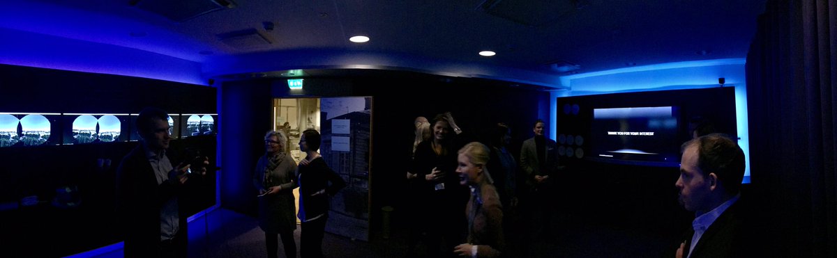 CastrenS's tweet photo. Our #MiniSlush takes a look into how #VR &amp; #AI will affect our clients and us. #Slush16 https://t.co/wEBQoYlwHE