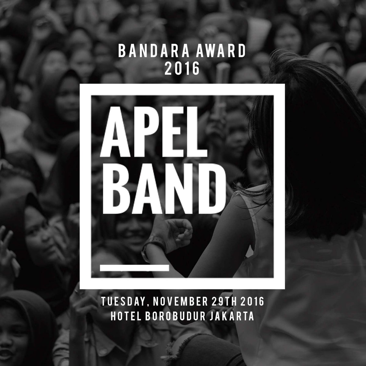 Apel_Band's tweet photo. Hari ini kami tampil di Hotel Borobudur pukul 19.00. WIB. https://t.co/6ipyzsA3sz
