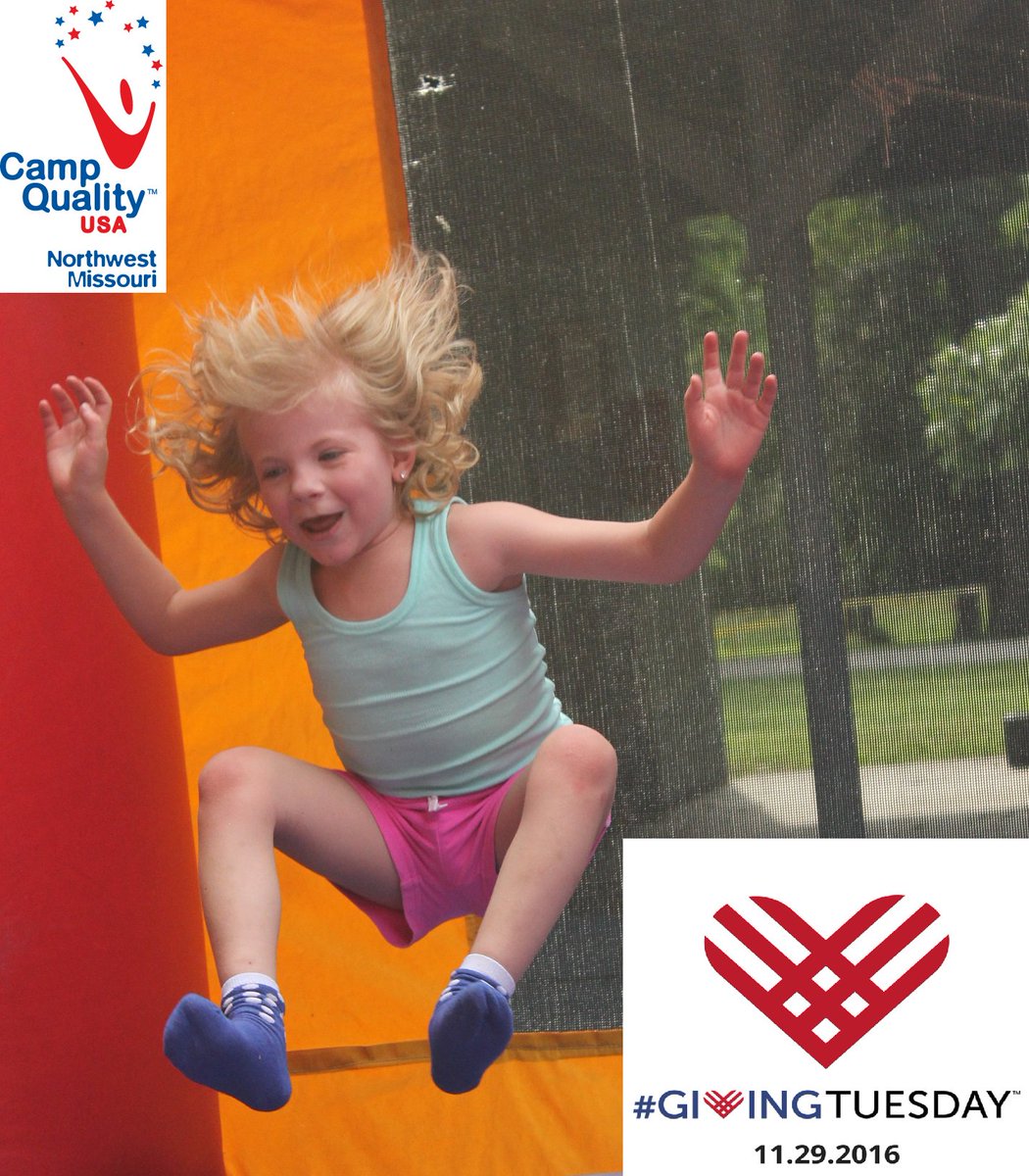 CampQualityNWMO's tweet photo. Consider @CampQualityNWMO for #GivingTuesday!! Go to https://t.co/bjAtahRaqQ to donate today. We appreciate your support!! https://t.co/8gzRNfpcjC