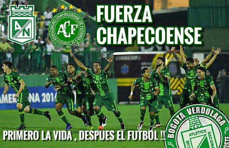 rufer_88's tweet photo. #FuerzaChapecoense https://t.co/9bxOF0sKdh