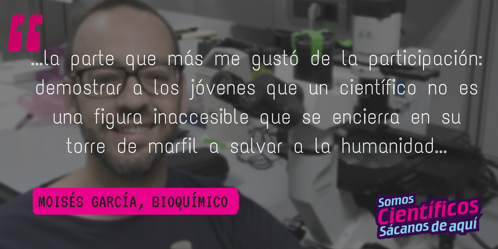S_cientificos's tweet photo. Este es el mensaje de despedida que @moigaren, de @ULPGC, deja en la #ZonaBe de #Scientíficos https://t.co/acwkcKfin7 https://t.co/sv5npzrqM0