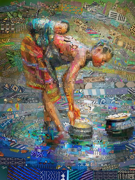 loeries's tweet photo. Featured in the Diversity Issue of #Loeries2016 @Migratemagazine is top rated Greek designer, @tsevis 'African bricks' series inspired by SA https://t.co/hBjtfR5kfn