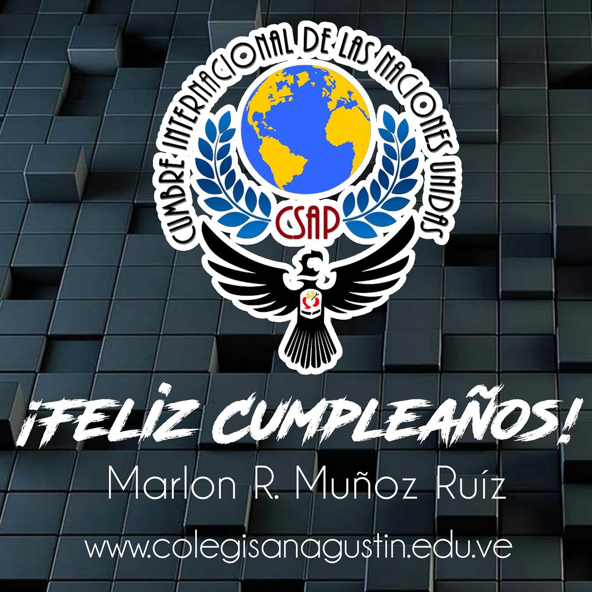 cumbre_csap's tweet photo. ¡FELIZ CUMPLEAÑOS @mmunozruiz! 🎉 🎈 🎂 deseamos que cumplas muchísimos años más. #CumbreCSAP #CumbreNEWS @CSAP https://t.co/L6siqkqAAt