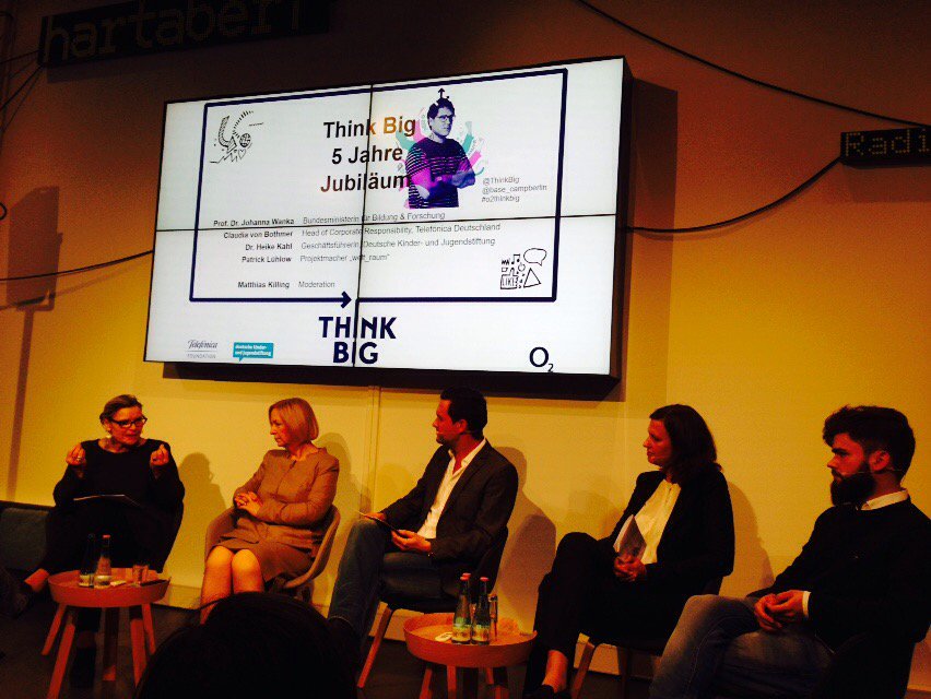 mar_mue's tweet image. Happy 5th Birthday 🎉 #o2thinkbig @ThinkBig @base_campberlin