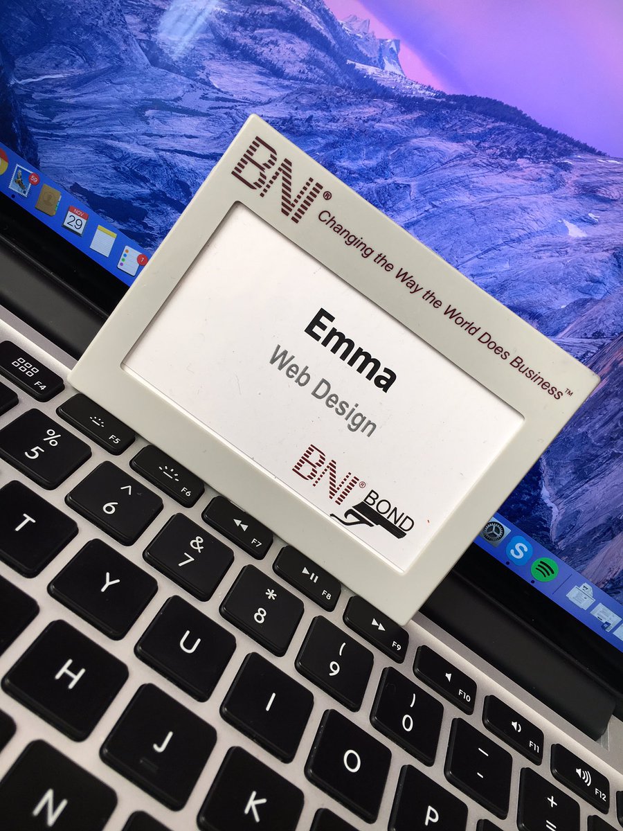 EmmaCrispWeb's tweet photo. Very exciting stuff! @BONDinBiz #networking #BNI https://t.co/91akVTVmNx