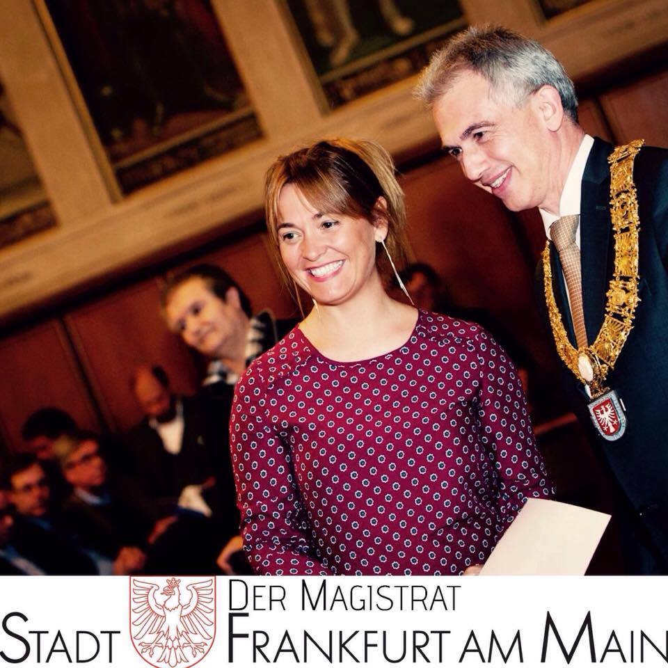LauraRuizFerrer's tweet photo. #frankfurt : Preis an Herausragende Persönlichkeiten mit Migrationshintergrund #clarinet #klarinetten #clarinete #award https://t.co/nPKPZWlLi4
