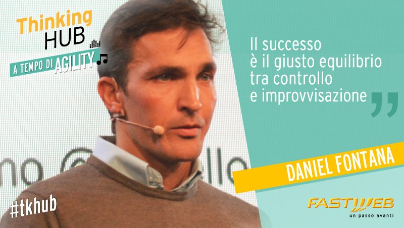 FASTWEB's tweet photo. Nello sport come nel business oltre al metodo ci vuole agilità... #tkhub https://t.co/yTvll0T1Ey