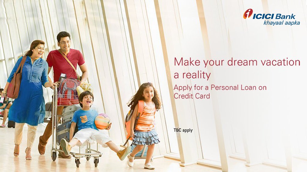 Icici credit card on sale loan