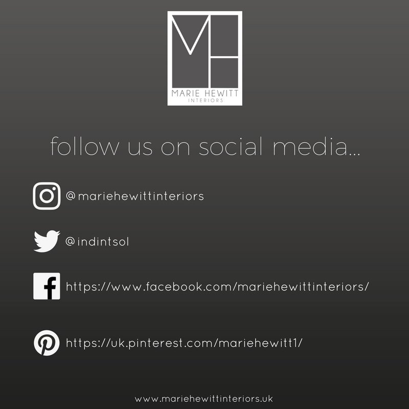 Want to follow us on social media? Here's how....
#windowdressing #mariehewittinteriors #plymouth #devon #cornwall #interiordesign
