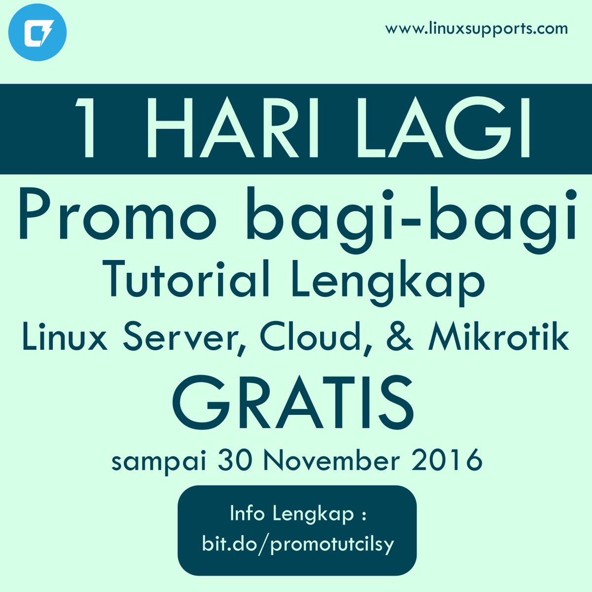 cilsyfiolution's tweet photo. Supaya app kalian kenceng pas diakses, bs cobain webserver nginx. Yuk bikin. Tinggal sehari lagi dpt tutorial GRATIS https://t.co/iBUdGDbrfj https://t.co/bIp8kTZ2kP