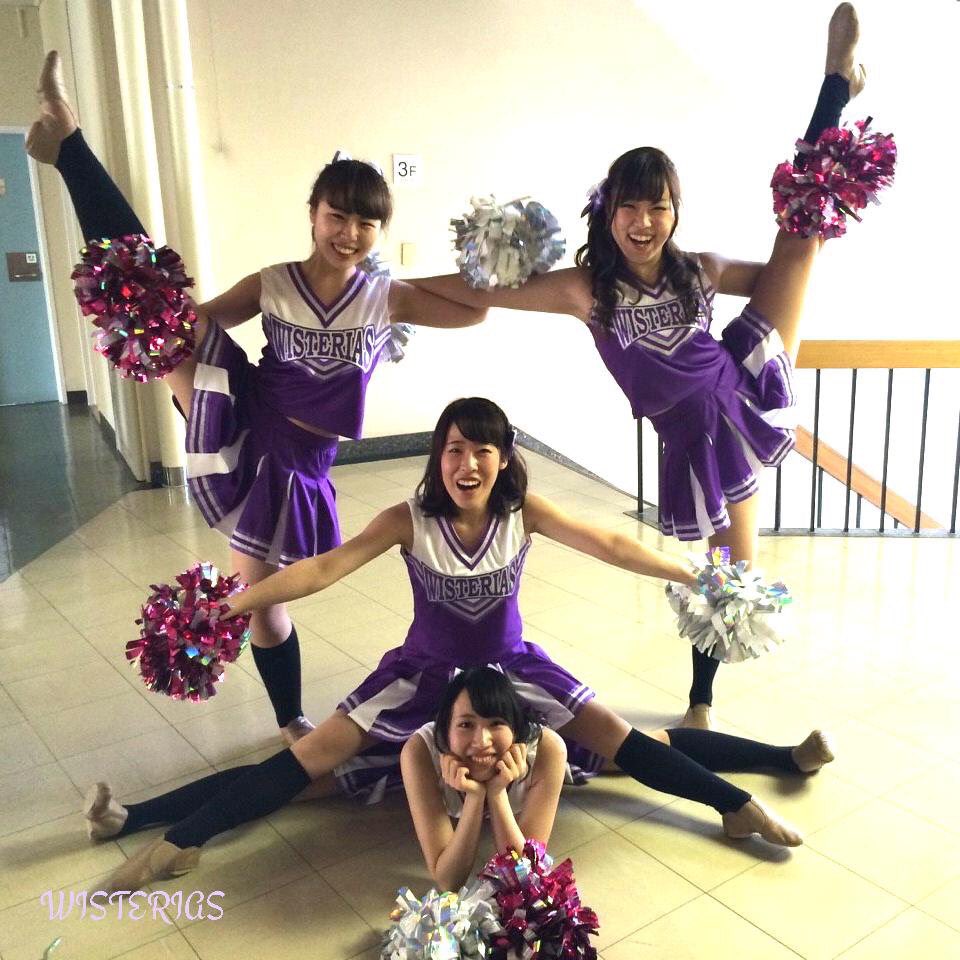 藤女子大学チアダンス部WISTERIA 北海道屈指のお嬢様大学のチア