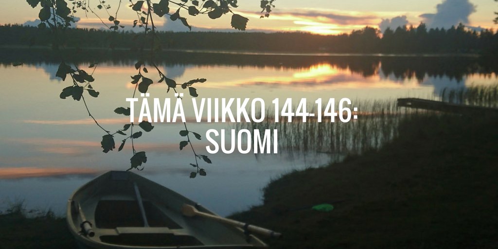 #matkablogi:ssani nyt kesäistä Suomea: mökkeilyä, sukulaisia, yhdet kirjanjulkaisujuhlat sekä suuren suuria uutisia. kotonakaikkialla.fi/tama-viikko-su…