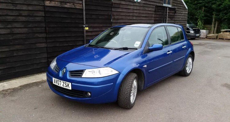 YorkshireMotorG's tweet photo. 2007 (07) Renault Megane, 1.5 DCI, 90,000 miles, full service history, electric panoramic roof, MOT till Nov 2017. £1,500 #usedcars #ymg https://t.co/NAUcn6xctx