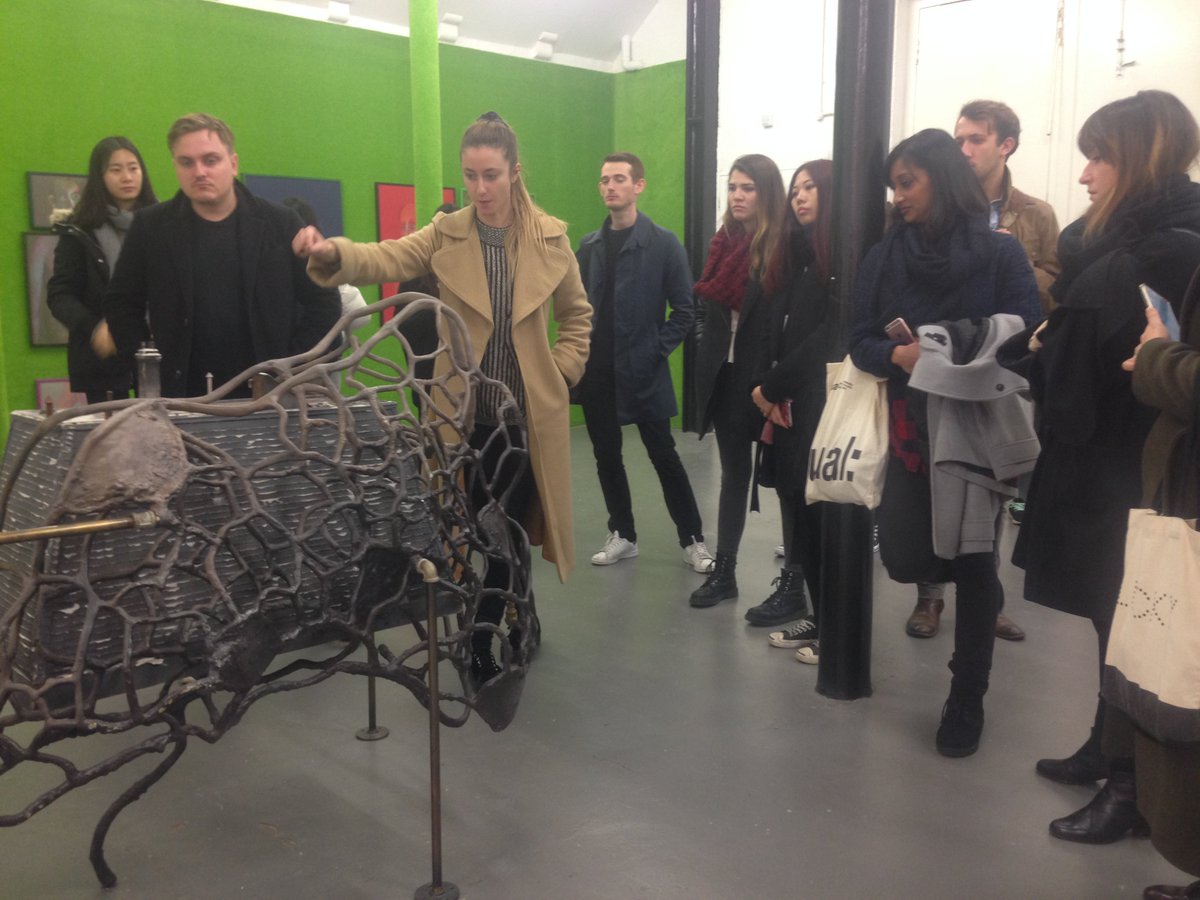 CHELSEAspace's tweet photo. Curators tour w/ MA Curating & Collections students @DRAF_London current ex. until 10 dec. https://t.co/WrnBMuv4Oh #chelseaual @ESWchelsea https://t.co/eToYYgXwYY