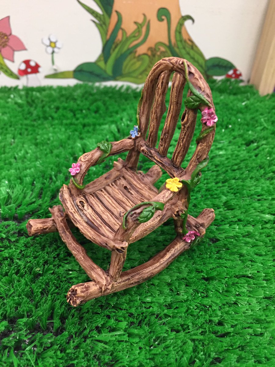 TomWoodFlorists's tweet photo. Fairy rocking chair #doncasterisgreat #fairygarden #fairyaccessories #twf https://t.co/3CC8XaOJES
