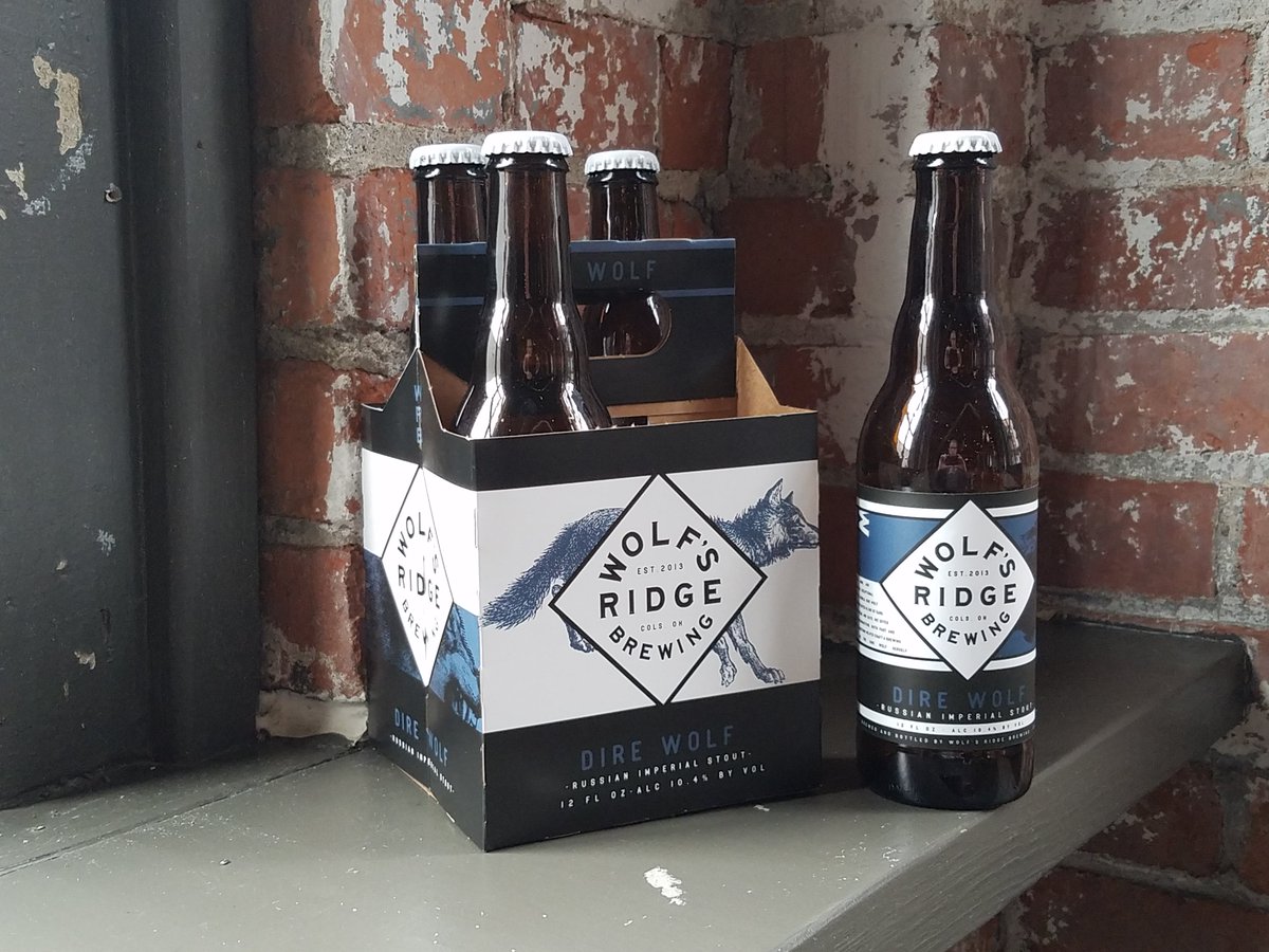 Limited Dire Wolf 4 packs will start hitting stores tomorrow. Beat the rush and grab one at the taproom today- no limit. 🍻🍻