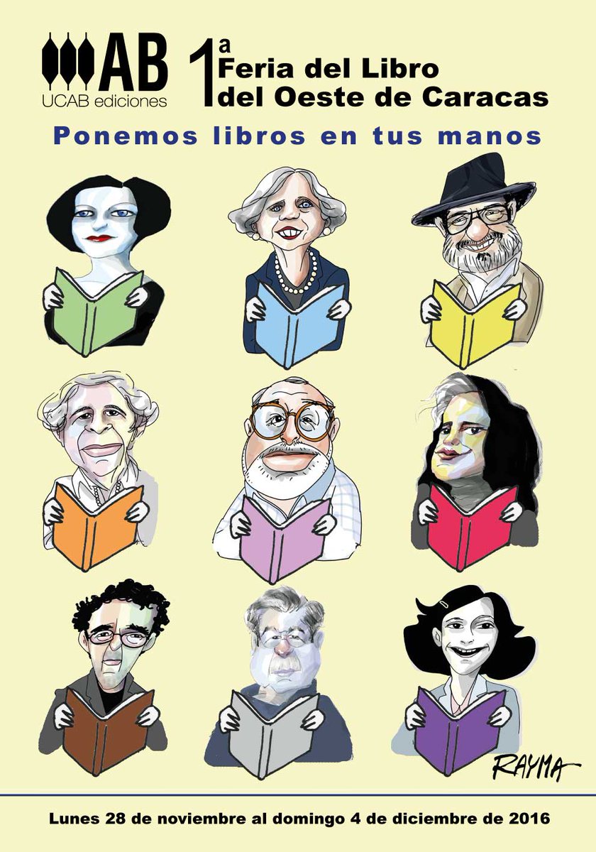 Sean todos bienvenidos, les recibimos con alegría, responsabilidad y vocación de servicio a la #FeriaDelLibroUCAB.