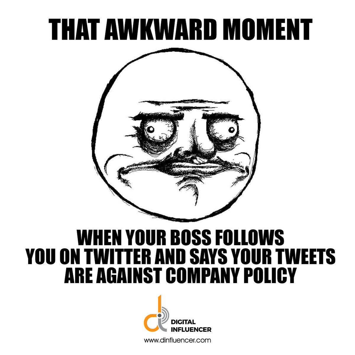 DInfluencer's tweet image. How would you handle this Awkward moment? :P
#InfluencerProblems