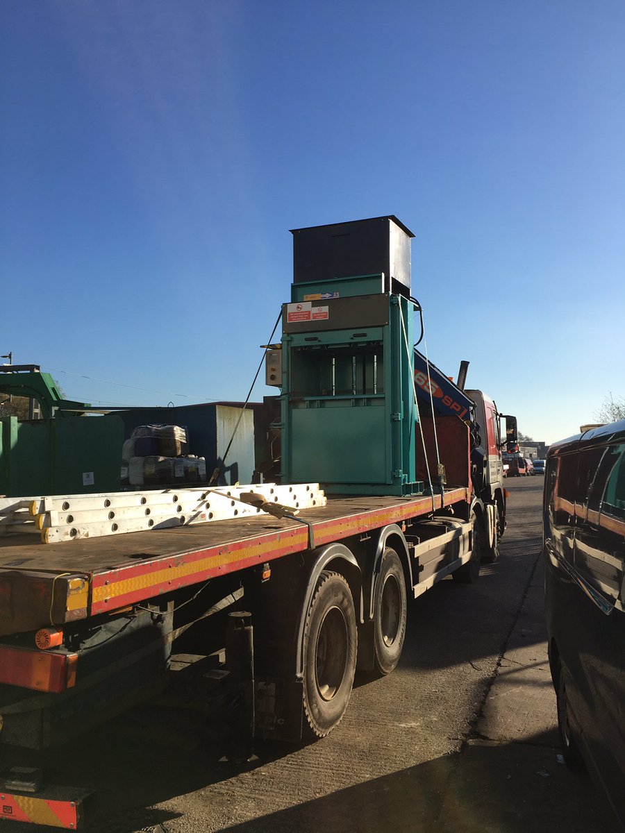 ascompaction's tweet image. Another vertical mill size baler off today!