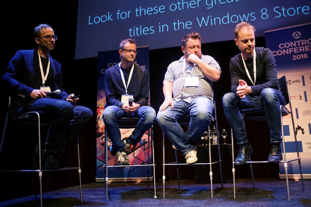 ControlMagazine's tweet photo. 3 nieuwe Control Conference video's over #Gamefonds, #Kickstarter en Funding.
https://t.co/Wyn4edwy9V #gamedev #indiedev #ConCon16 https://t.co/MQQDr0R7p1