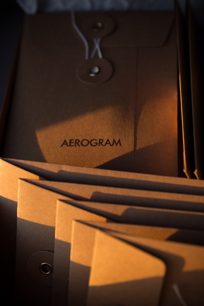 aerogramco's tweet photo. Well packed and all ready to go. All orders ships free today and tomorrow. https://t.co/dWbMm08Nbz #myaerogram #wallets #madeinitaly https://t.co/KvafQ416Pt